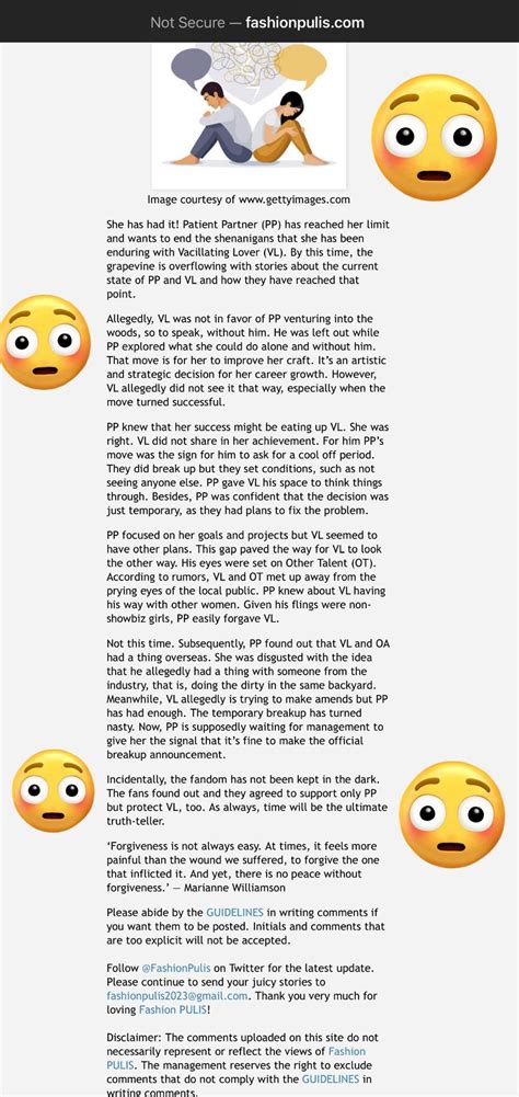 FASHIONPULIS BLIND ITEM : r/ChikaPH .